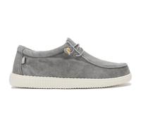 WALK IN PITAS | WP150 WALLABI Washed | Men's Loafers | Moccasins | Casual Boat Shoes | Slip-On Shoes | Slip-on Canvas Loafers | Casual Trainers | Walkinpitas Footwear | Grey Men UK 10