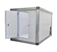 Walk-in quick-freeze cold storage with -35°C rapid freshness lock and 0-10°C wide-area refrigeration meets the freezing needs of tuna for fishing companies.