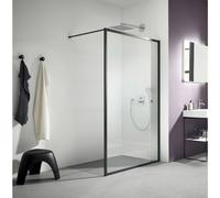 Walk In Shower Kermi WALK-IN XD 1200x2000mm Black Soft