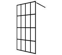 Walk-in Shower Screen Transparent Clear Tempered Glass Multi Sizes vidaXL