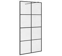 Walk-in Shower Wall ESG Glass Shower Cubicle Multi Colours/Sizes/Models vidaXL