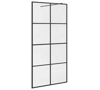 Walk-in Shower Wall ESG Glass Shower Cubicle Multi Colours/Sizes/Models vidaXL