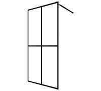 Walk-in Shower Wall with ESG Glass Bathroom Screen Shower Partition vidaXL
