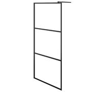Walk-in Shower Wall with ESG Glass Bathroom Screen Shower Partition vidaXL