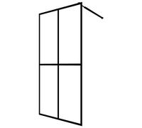 Walk-in Shower Wall with ESG Glass Bathroom Screen Shower Partition vidaXL
