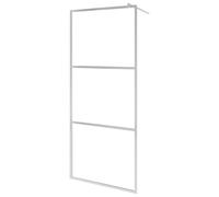 Walk-in Shower Wall with ESG Glass Bathroom Screen Shower Partition vidaXL