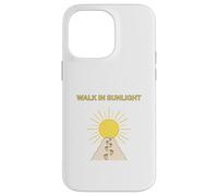 Walk In Sunlight Positive Energy Nature Design Case for iPhone 14 Pro Max