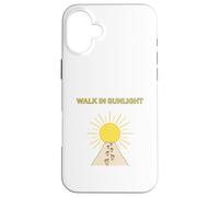Walk In Sunlight Positive Energy Nature Design Case for iPhone 16 Plus