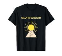 Walk in Sunlight Positive Energy Nature Design T-Shirt