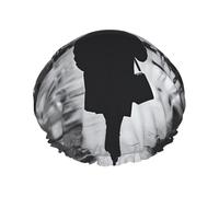 Walk In The Rain Double Layered Shower Cap For Women Reusable Suitable For Bathing Spa