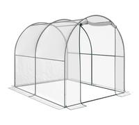 Walk In Transparent Greenhouse Steel Frame Outdoor Plant Grow House