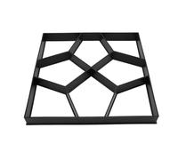 Walk Maker for Concrete Paths | 15.7 Inch Reusable ABS Pavement Form for DIY Patio/Garden/Yard | Stepping Stone Paver Form, Sturdy & Easy to Use