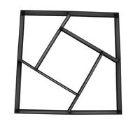 Walk Maker Reusable Concrete Path Maker Stepping Stone Paver for Lawn Patio Yard Garden 40cm ABS Durable Easy to Use Design Your Own Pathway DIY Garden Tool