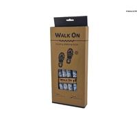 Walk On Folding Walking Stick, Adjustable Height, T-Handle with Wrist Strap, Multiple Patterns (Heather, Petite)