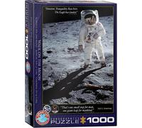 Walk On The Moon Buzz Aldrin 1000 piece jigsaw puzzle 490mm x 680mm