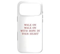 Walk On with Hope in Your Heart Liverpool Song Soccer Fan Case for iPhone 17 Pro Max