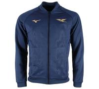 Walk Out Track Jacket Men's Navy Lazio 125th Anniversary Football Zip Up Jumper