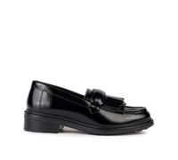Walk Pleasure Breathable Loafers in Leather Black
