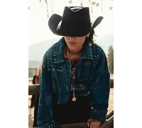 Walk The Line Cowboy Hat by Wyeth at Free People in Black - female