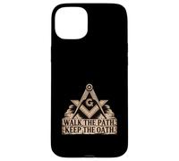 Walk the Path Keep the Oath Freemason Crest Case for iPhone 15 Plus