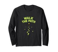 Walk The Path Personal Journey Motivation Design Long Sleeve T-Shirt