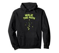 Walk The Path Personal Journey Motivation Design Pullover Hoodie