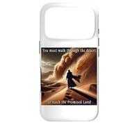 Walk Through the Desert Inspirational Quote Case for iPhone 17 Pro