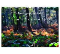 Walk through the enchanted forest UK-Version (Wall Calendar 2026 DIN A3 Landscape), CALVENDO 12 Month Wall Calendar