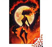 Walk through The Fire Adult Jigsaw Puzzle, 1000 Pieces, 52x38cm/1000pcs; White Cardboard for Steady Handling; Screen-free Family Time at Home