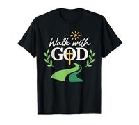 Walk with God Faith Journey Apparel for Every Believer T-Shirt