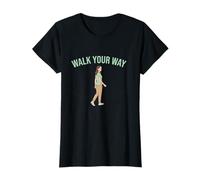 Walk Your Way Personal Path Motivation Design T-Shirt