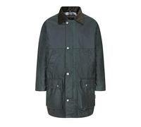 WALKER AND HAWKES - Children's Wax Padded Hudson Jacket - Olive - 34 (Age 13/14)