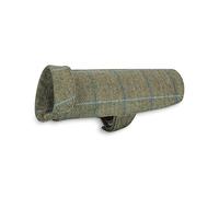 WALKER AND HAWKES - Derby Tweed Alfie Dog Coat - Blue Check - Small