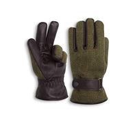 WALKER AND HAWKES - Derby Tweed Brookmore Gloves - Dark Sage - Large