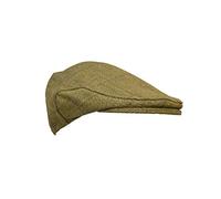 WALKER AND HAWKES - Derby Tweed Waterproof Dainton Flat Cap - Light Sage - M