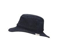 WALKER AND HAWKES - Harris Tweed Berkeley Hat - Midnight Blue - XX-Large (61cm)