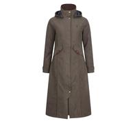 WALKER AND HAWKES - Jack Murphy Ladies Erin Long Waterproof Riding Coat - Olive - 10