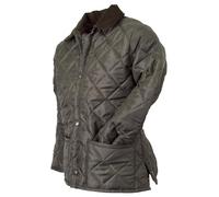 WALKER AND HAWKES - Kids' Quilted Bomber Husky Jacket - Olive - 32 (12/13Years)