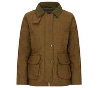 WALKER AND HAWKES - Ladies Derby Tweed Hazelwood Shooting Jacket - Red Stripe - 20