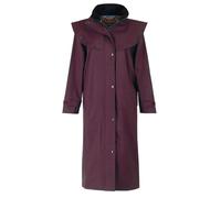 WALKER AND HAWKES - Ladies Jack Murphy Waterproof Malvern Coat - BlackBerry - 16