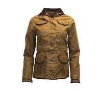 WALKER AND HAWKES - Ladies Wax Florence Motorcycle Jacket - Beige - 12