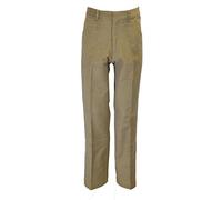 WALKER AND HAWKES - Men's 100% Cotton Yorkley Moleskin Trousers - Beige - W34 Regular (31'')