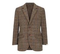 WALKER AND HAWKES - Men's Harris Tweed Blakemore Blazer - Clinton Brown - 50