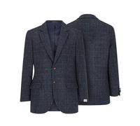 WALKER AND HAWKES - Men's Harris Tweed Blakemore Blazer - Royal Blue - 48
