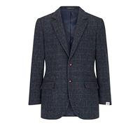 WALKER AND HAWKES - Men's Harris Tweed Blakemore Blazer - Royal Blue - 50