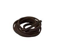 WALKER AND HAWKES - Premium Cowhide Leather Strip Cord 1.9mm Thickness String - Brown - Width/4mm Length/2m