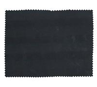 Walker and Hawkes - Wax 100% Cotton Canvas Fabric Cloth Soft Finish Waxed Waterproof Cloth - Black - Sample (20 x 15cm)