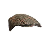 WALKER AND HAWKES - Wool Blend Braxton Flat Cap - Cream - 2XL (61cm)