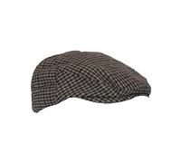 WALKER AND HAWKES - Wool Blend Braxton Flat Cap - Grey - 2XL (61cm)