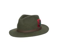 WALKER AND HAWKES - Wool Felt Howick Hat - Olive - XL (60cm)